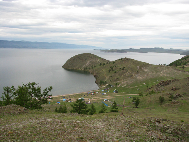 Байкал, вид на Итэрхей